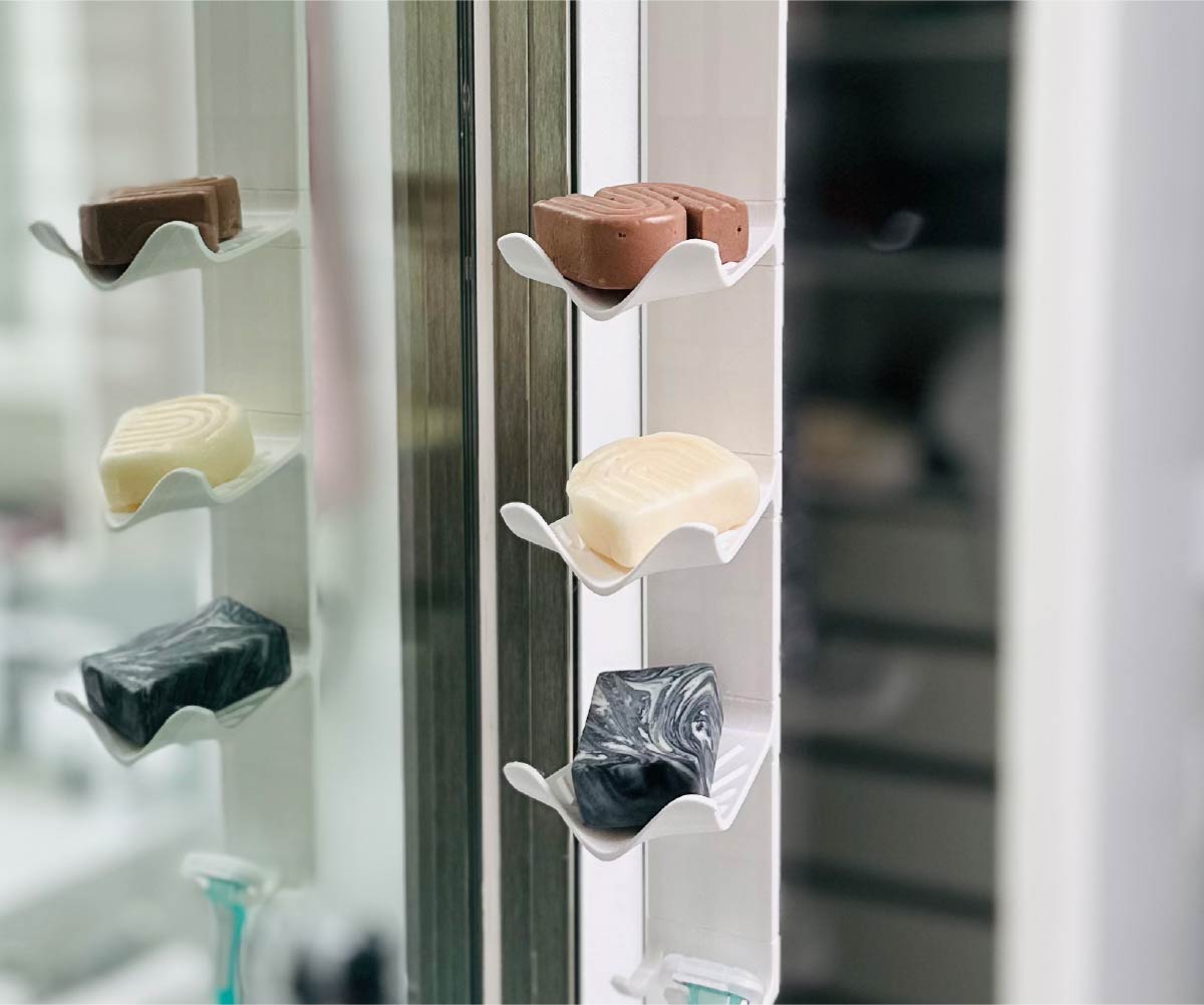 Modular Hanging Soap Trays